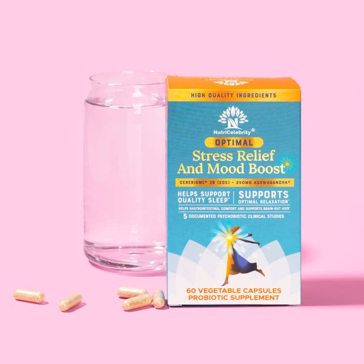NutriCelebrity - Wholesale Oral Supplement/Vitamin - Nutricelebrity Optimal Stress Relief and Mood Boost Suppleme3