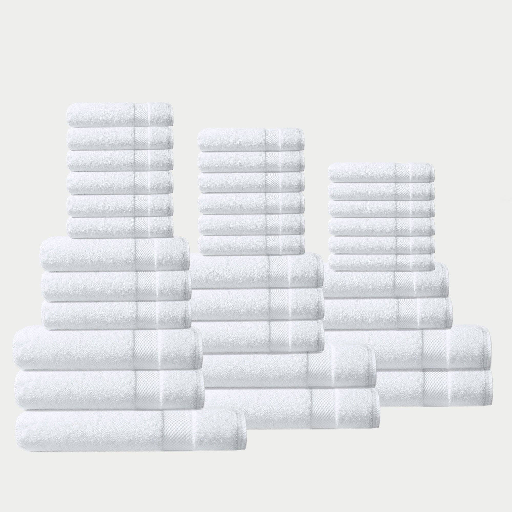 Delara - Wholesale Towel Set - 100% Organic Cotton Quick Dry Starter Bath Set42