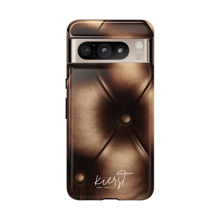 Custodia per telefono Google Pixel in bronzo con ciuffi per la vendita all'ingrosso da parte di kierst