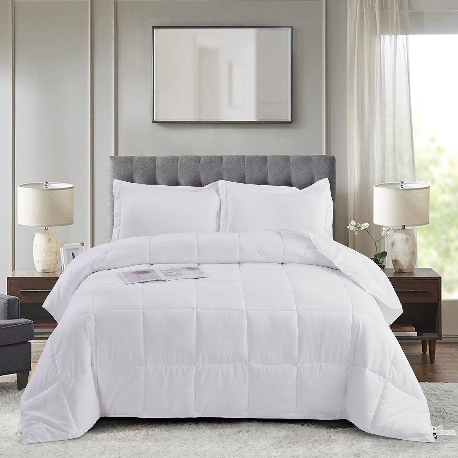 HIG - Wholesale Bedding Set - All Season Lightweight Down Alternative Comforter Set49