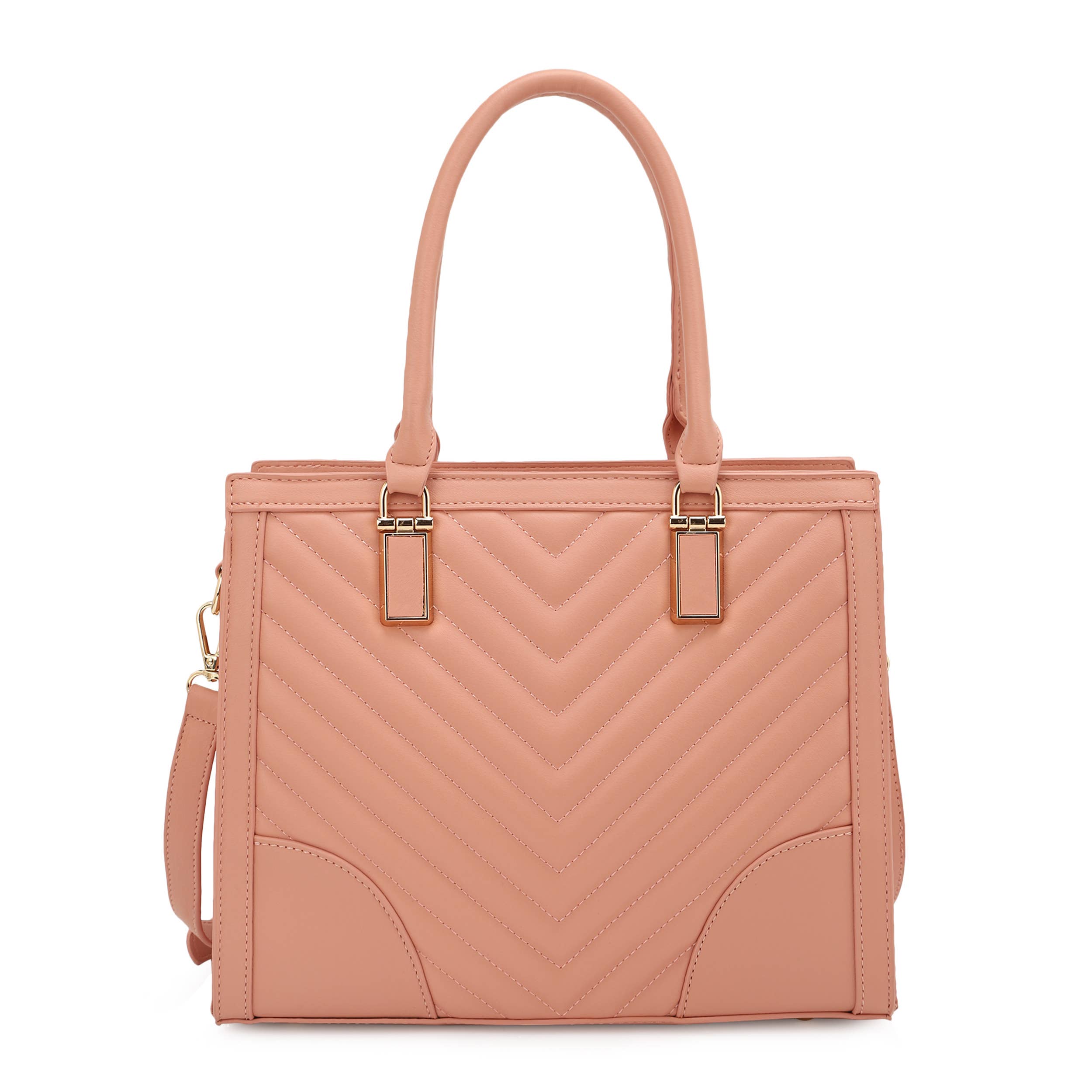 KAYLA+AVA - Wholesale Satchel - Women's - ATHENA CHEVRON SATCHEL10