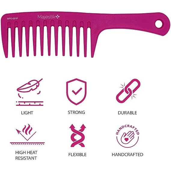 Majestic Beauty – Engroshandel Hårbørste/kam – Detangling Brush & Comb Set - Det bedste hår Detangler Kit