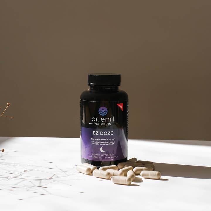 Dr. Emil Nutrition - Wholesale Oral Supplement/Vitamin - EZ Doze Natural Sleep Aid Supplement