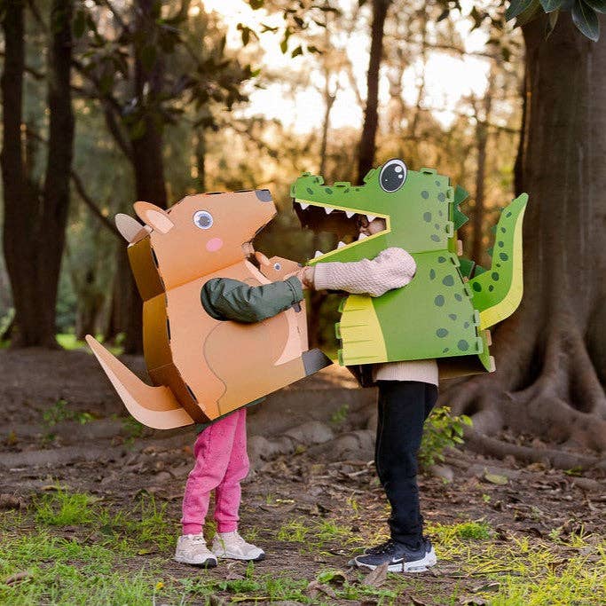 Paper Pops - Wholesale DIY Craft Kit - Kids - 3D Cardboard Crocodile Costume Kit - Billie the Crocodile3