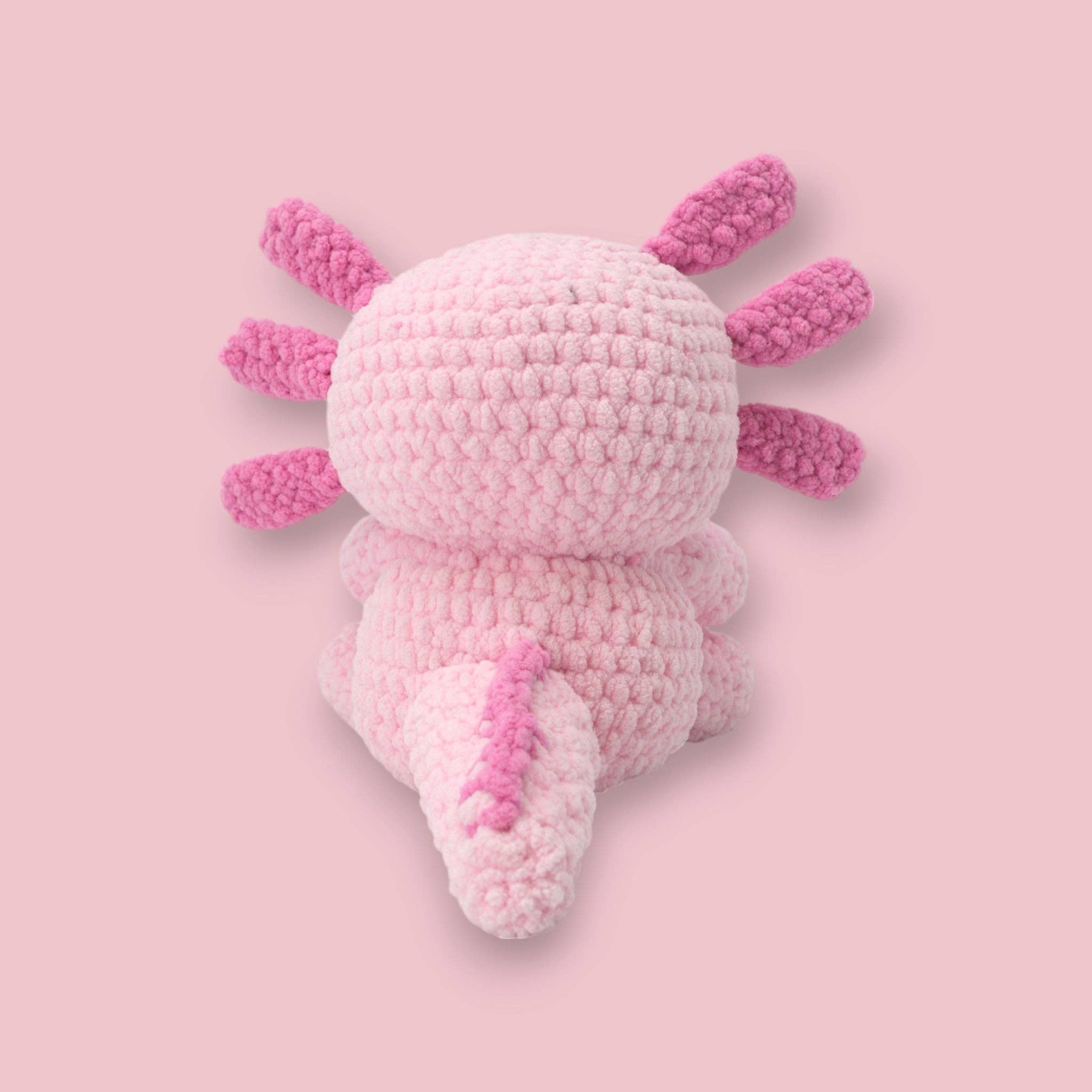Okey Dokeys - Vendita all'ingrosso Attrezzi per lavoro a maglia/uncinetto - Kit Uncinetto Axolotl - Alexia l'Axolotl Pupazzo di Peluche8