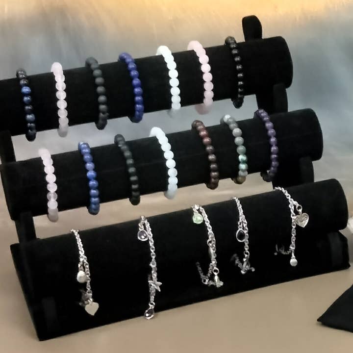 Scalar Frequency Healing - Wholesale Beaded Bracelet - Spiritual Awareness Frequency Embedded Bracelets0