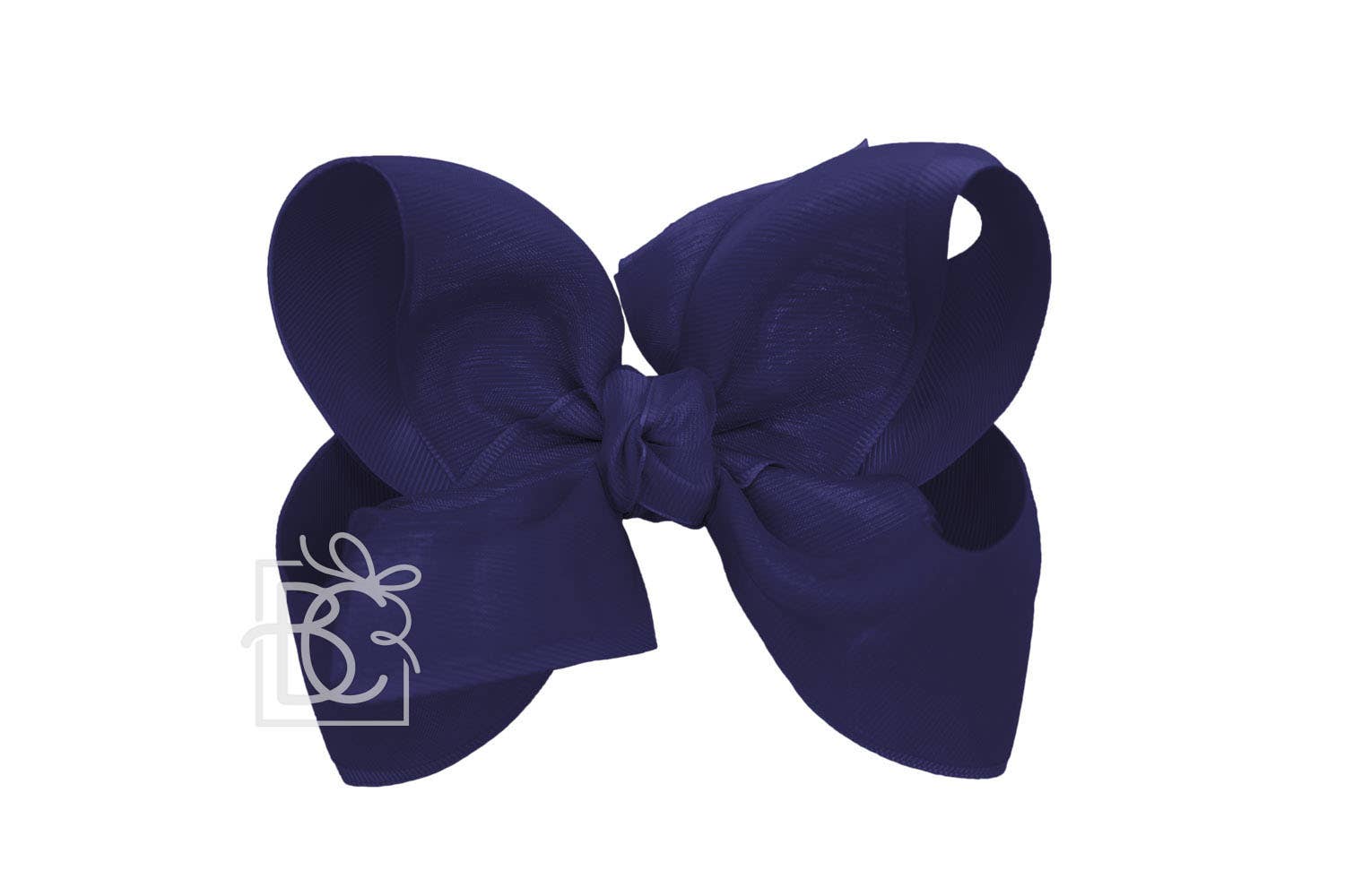 Beyond Creations, LLC – wholesale Hair bow – Kids – LAYERED ORGANZA/GROSGRAIN BOW ON CLIP68