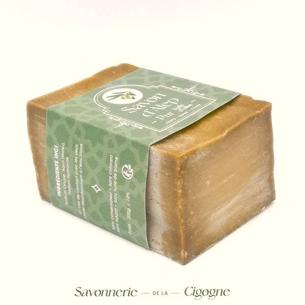 Savonnerie de la Cigogne - Wholesale Bar Soap - Pure Olive Aleppo Soap 200g1