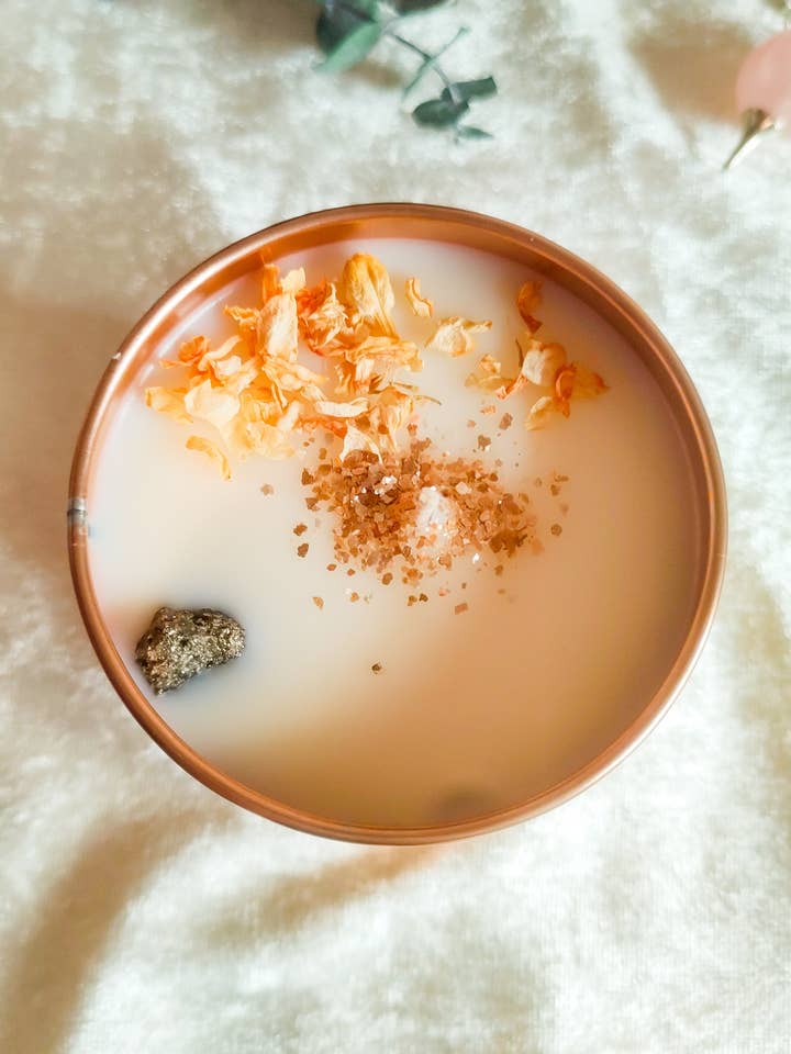 Spring Equinox Candle for wholesale by CailleachCandles