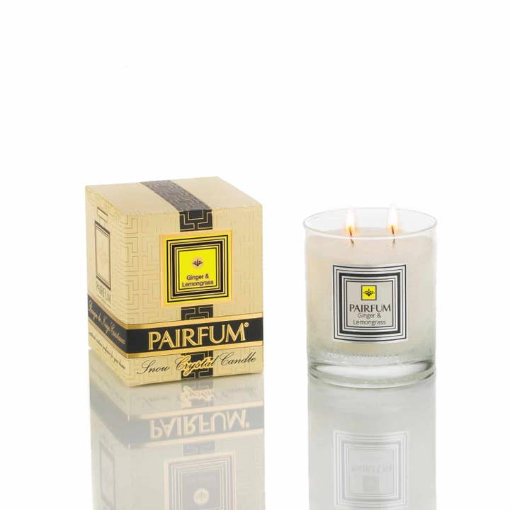 Pairfum London - Wholesale Jar/Filled Candle - Snow Crystal - Classic - Ginger & Lemongrass