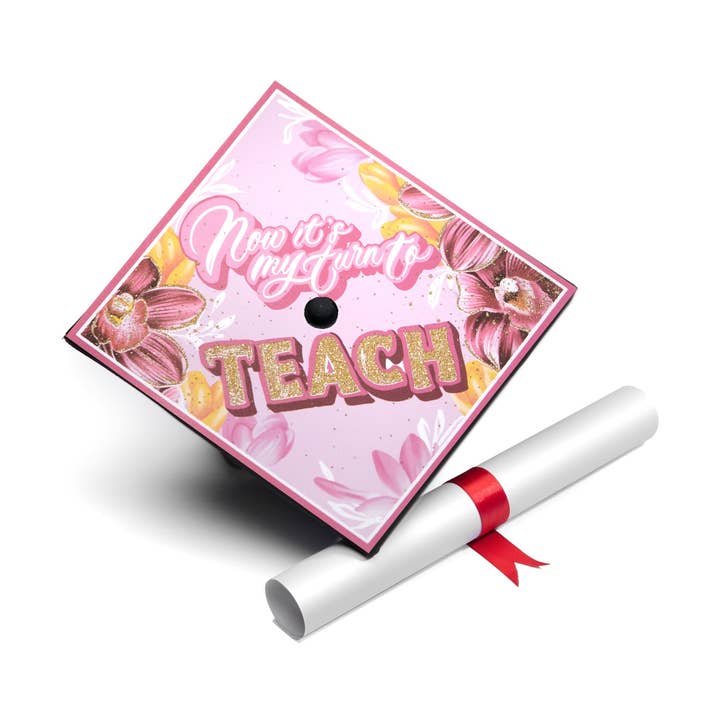 Decorazione per cappello di laurea con stampa artistica per la vendita all'ingrosso da parte di Once Upon A Time