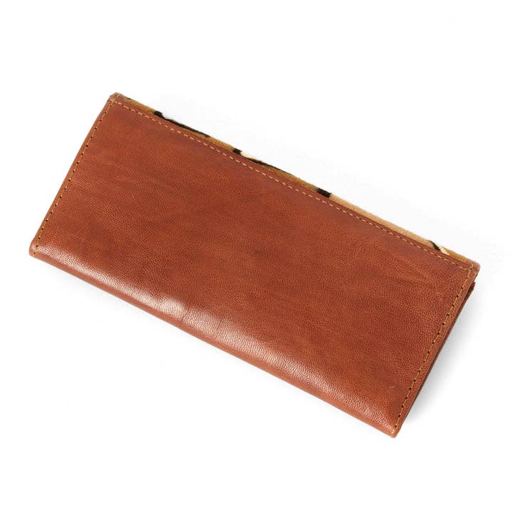Swahili | AFRICAN MODERN - Wholesale Wallet - Women's - Brown Mudcloth & Leather Women's Wallet3