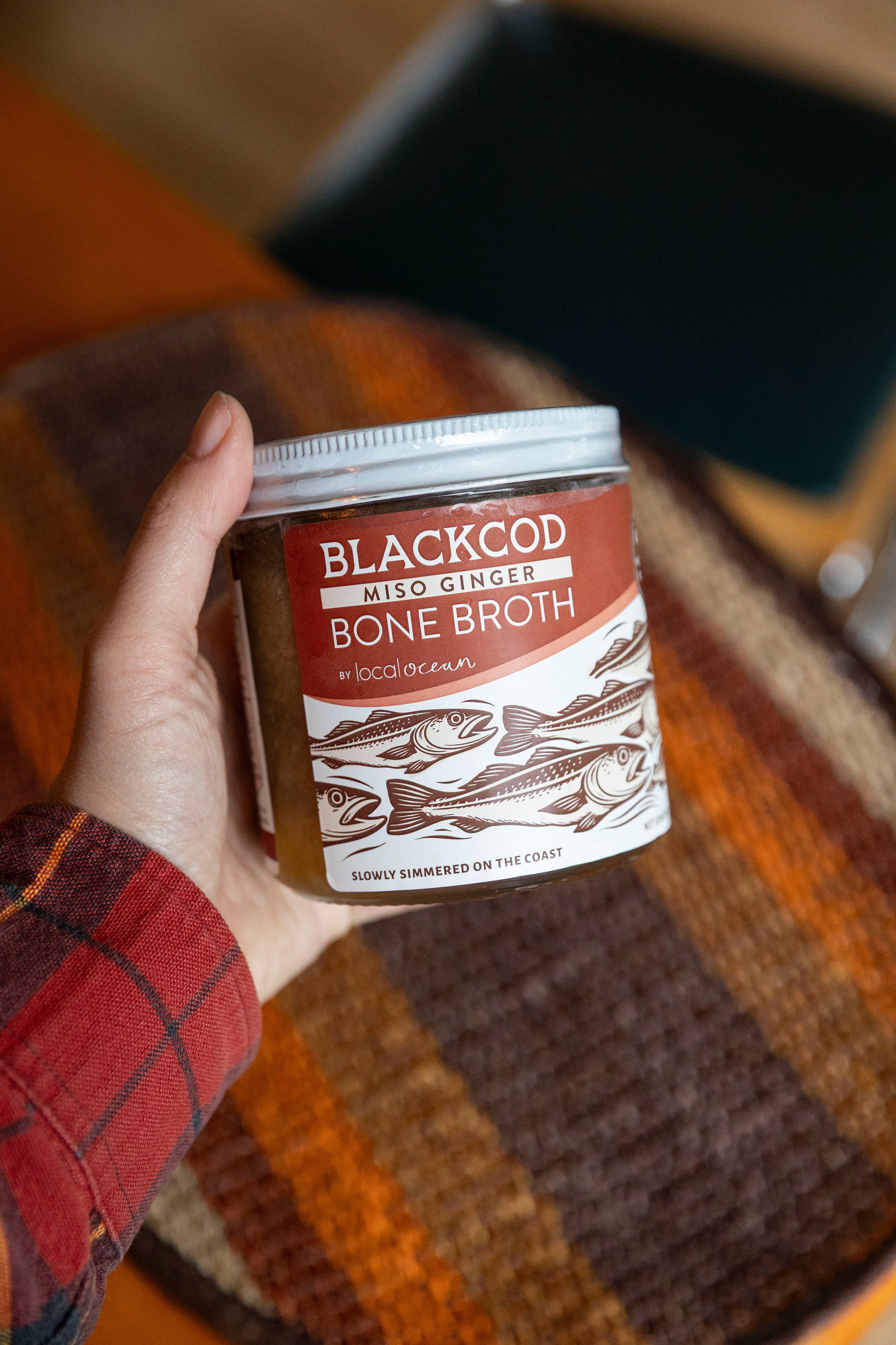 Local Ocean Seafoods - Wholesale Soup - Bone Broth: Blackcod Miso Ginger - 16 oz FROZEN6
