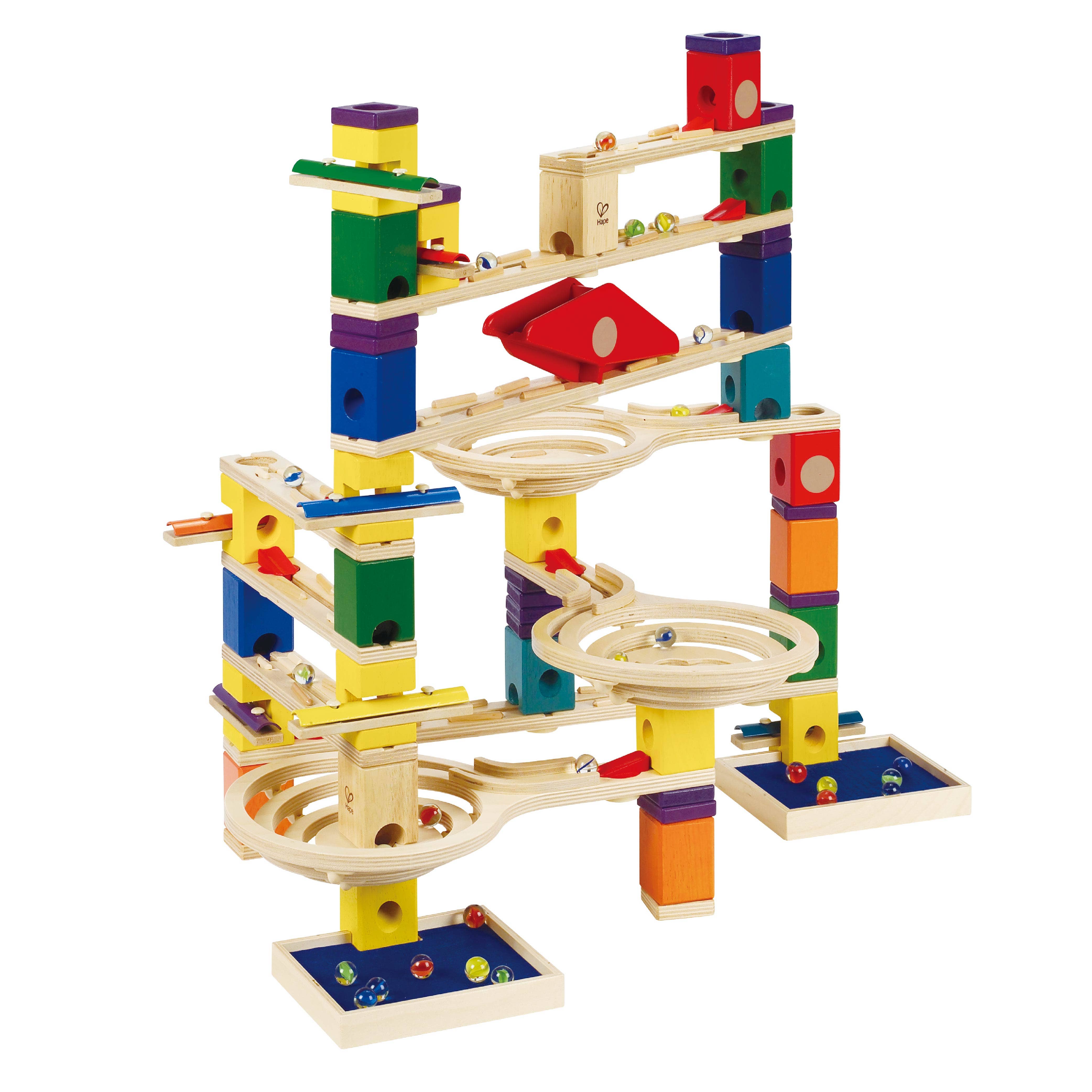 Hape Toys - Wholesale Wood Toy - Kids - Vertigo Quadrilla Marble Run Wood Toy2