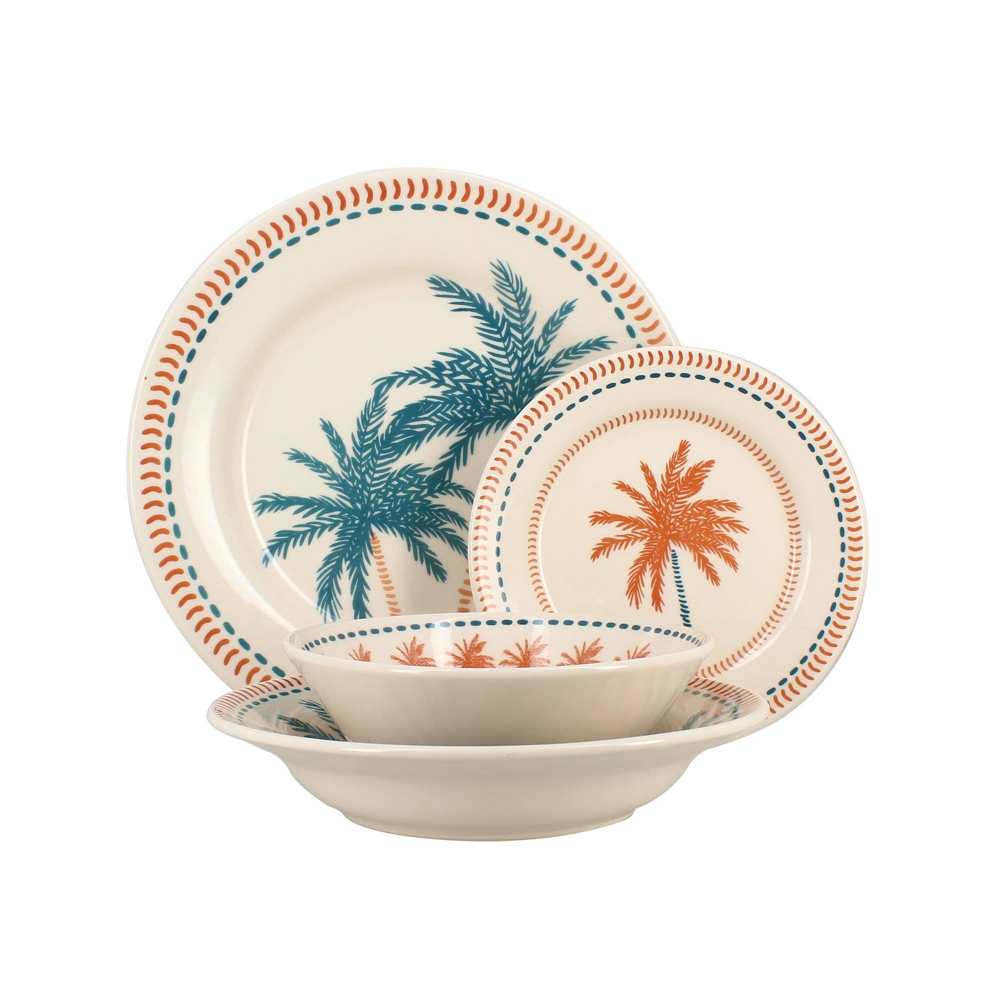 Novastyl - Wholesale Dinner Plate - TROPIQUE 26cm stoneware dinner plate4