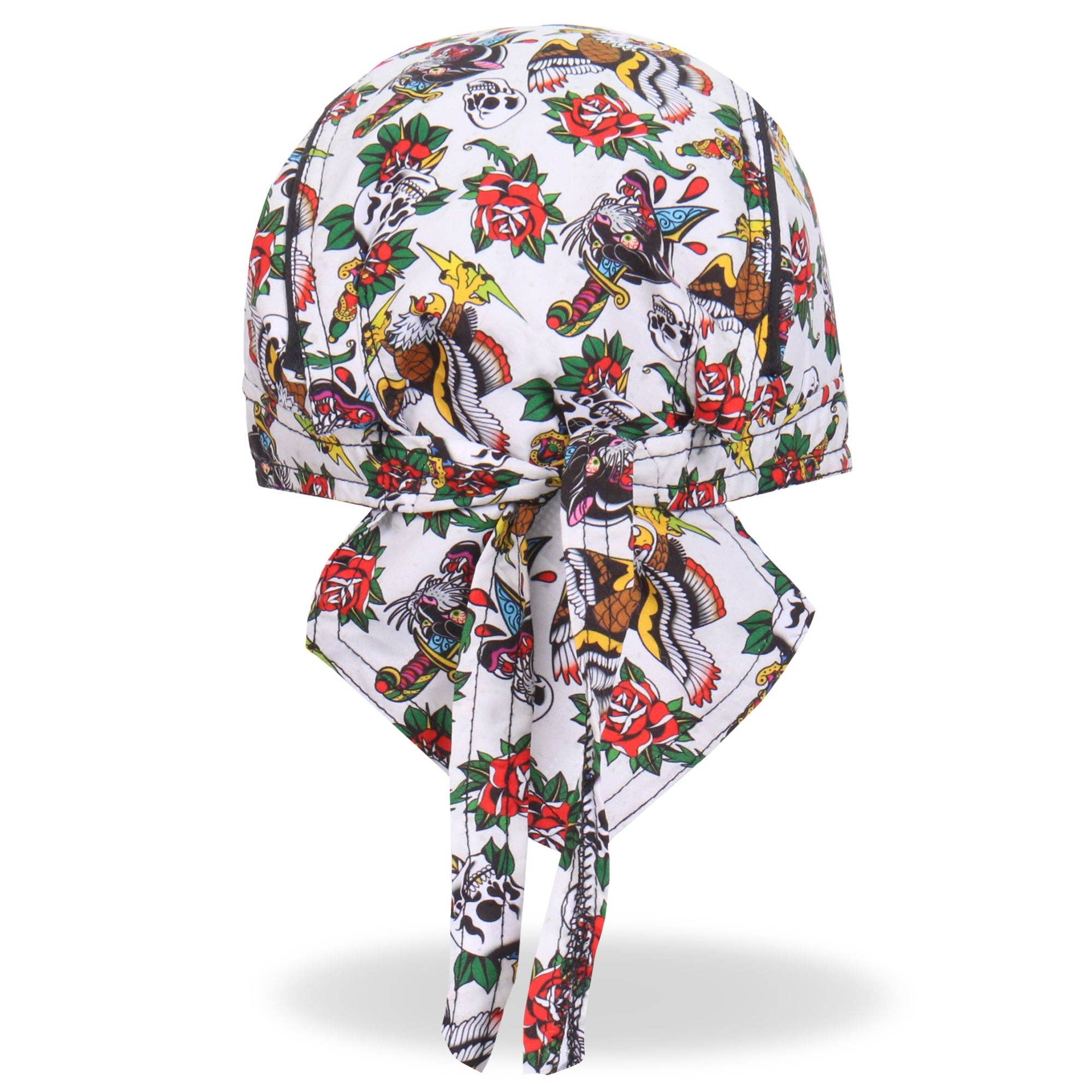 MULTI Hot Leathers Tattoo Flash Lightweight Headwrap HWH1127 for wholesale on Faire4