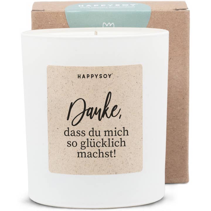 Scented Candle | Thank You For Making Me So Happy for wholesale by Happysoy