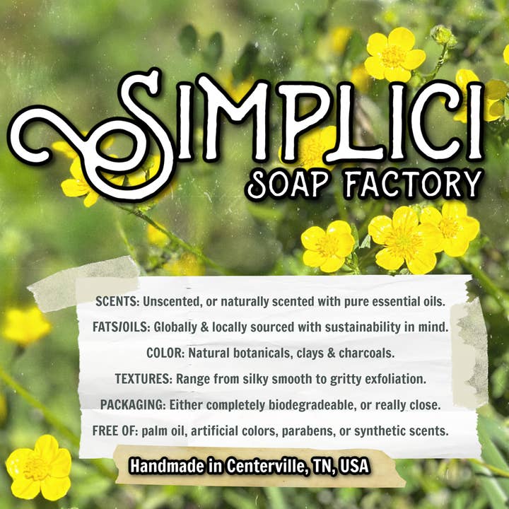 Simplici Soap Factory - Wholesale Bar Soap - SIMPLICI Mini Goats Milk & Honey Natural Bar Soap