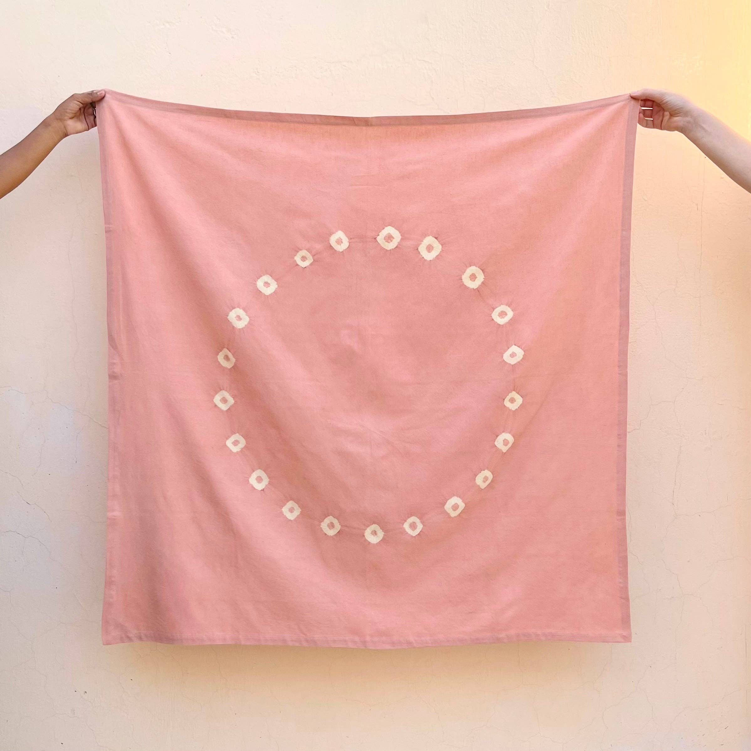 DABU – Engroshandel Svøb - Baby – Snapdragon | Bandhani | Babytæppe | Naturligt farvet0