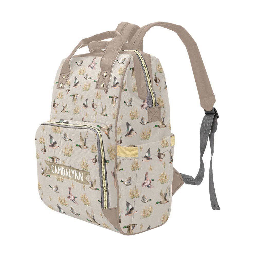 Empowering Decor - Wholesale Diaper Bag - Baby - Mallard Duck Personalized Diaper Bag3
