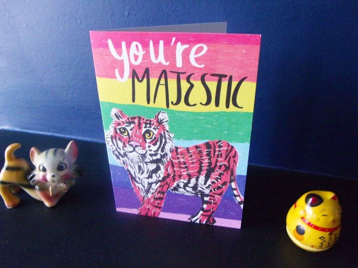 Sophie Heywood – Engroshandel Hverdagshilsen kort – Du er Majestic Card2