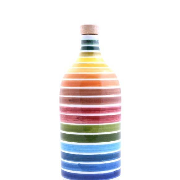 Zia Pia - Wholesale Olive Oil - Rainbow Extra Virgin Olive Oil Ceramic by Muraglia0