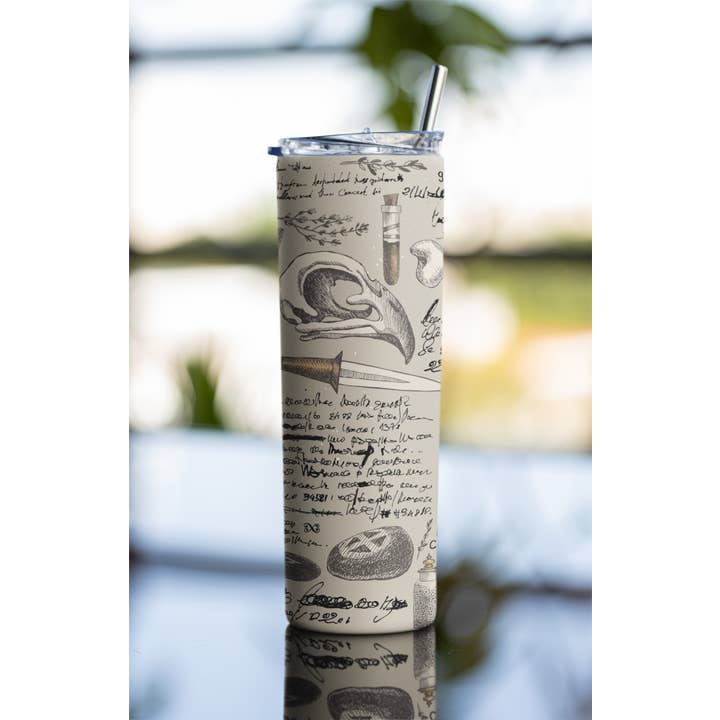 Eye of Toad, LLC - Wholesale Insulated mug/tumbler - Hedge Kitchen Cottage Witch 20 oz Skinny Tumbler2
