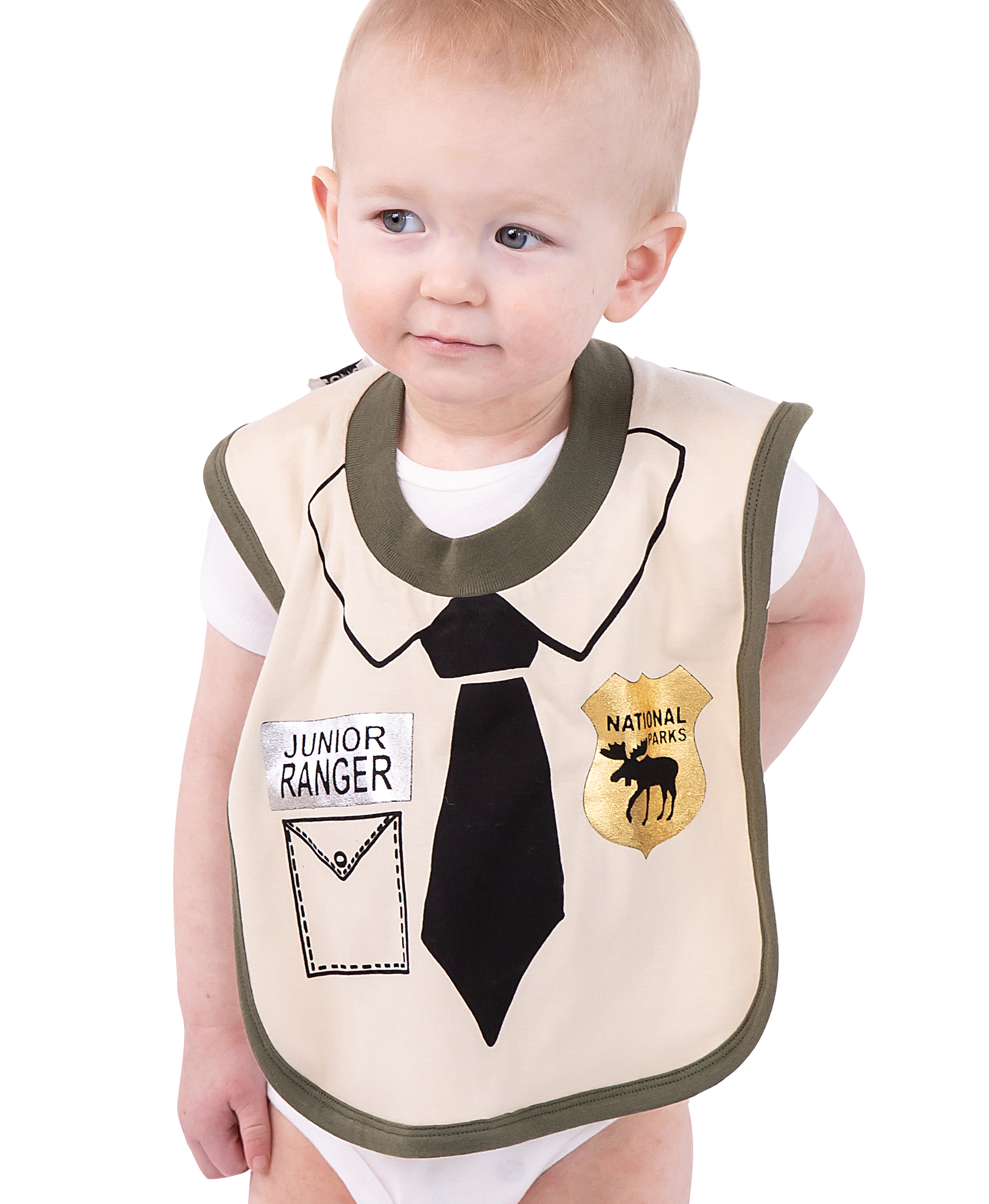 Lazy One - Wholesale Bib - Baby - Junior Ranger Infant Bib2