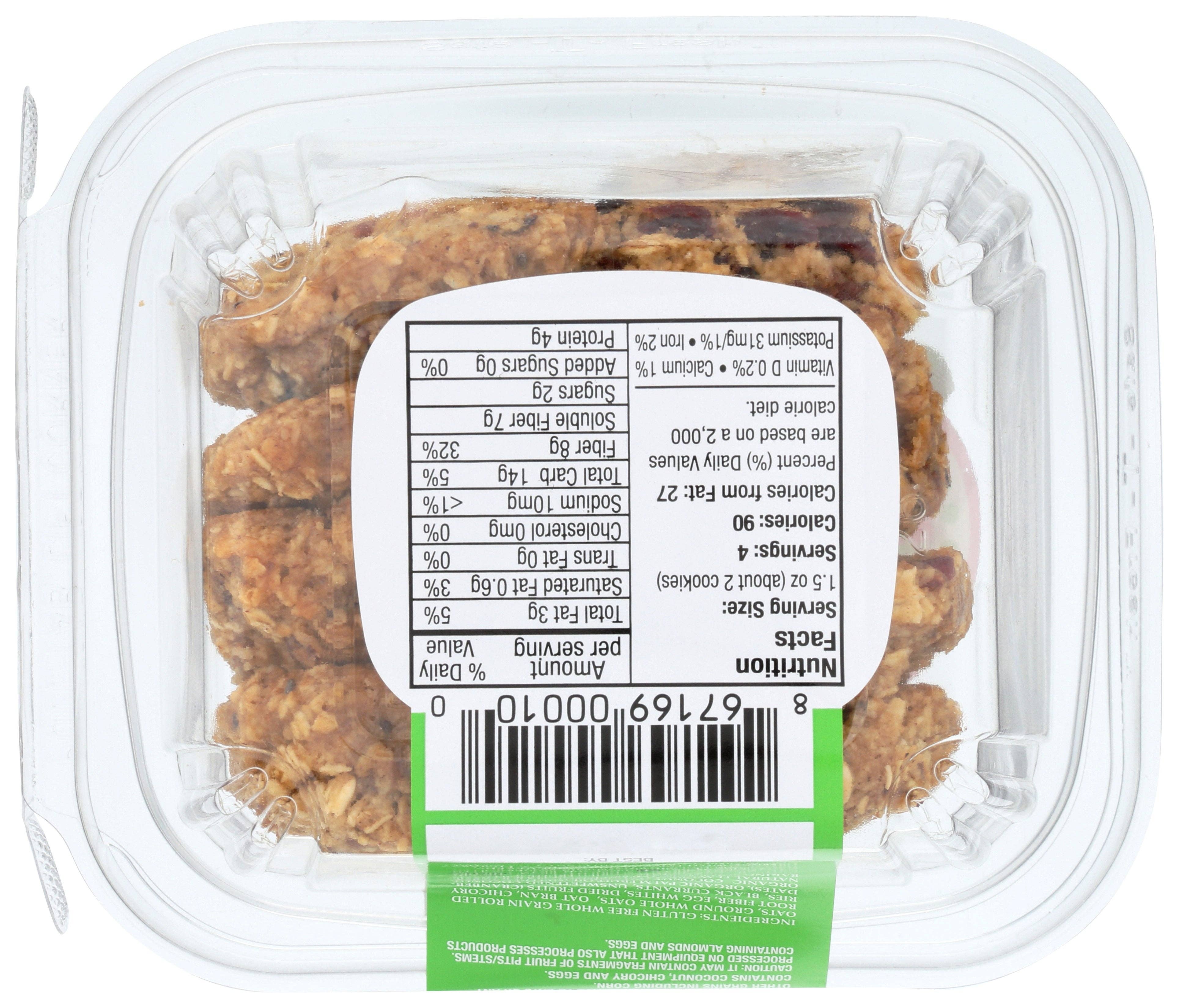 Everyday Supply Co - Wholesale Cookie - ALYSSAS COOKIE OATMEAL LOW CAL - Case of 201