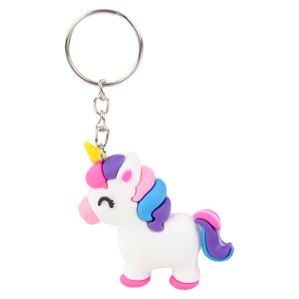 La Luna Bella - Toys - Wholesale Keychain - Kids - 2.25" UNICORN KEYCHAINS LLB Keychain3