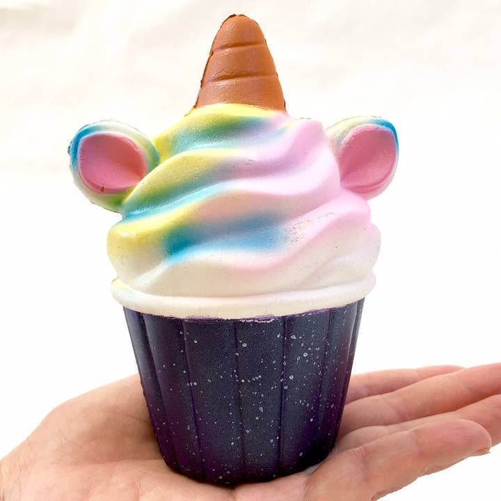 83292 Unicorn Cupcake Squishy for wholesale by BCmini