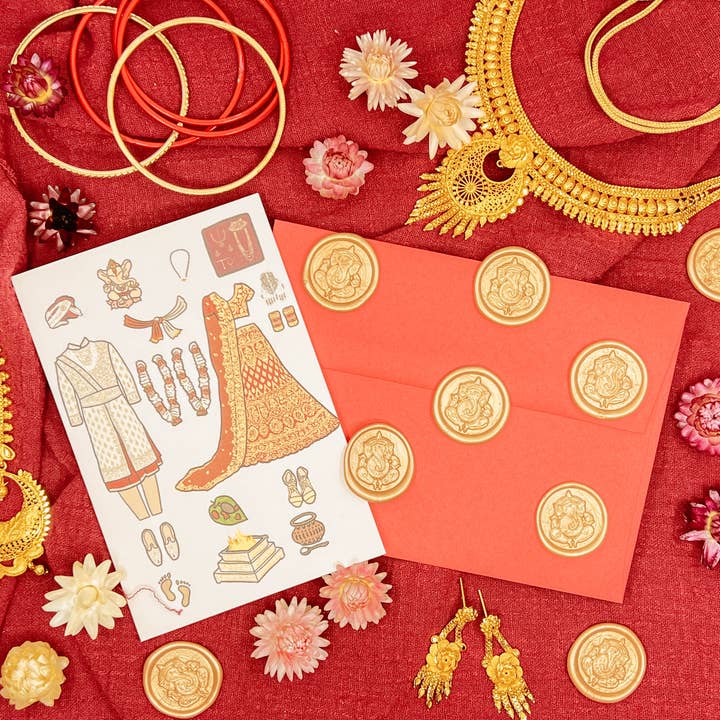 Zhi Wen Design - Wholesale Wedding Card - Indian (Hindu) Wedding Card2