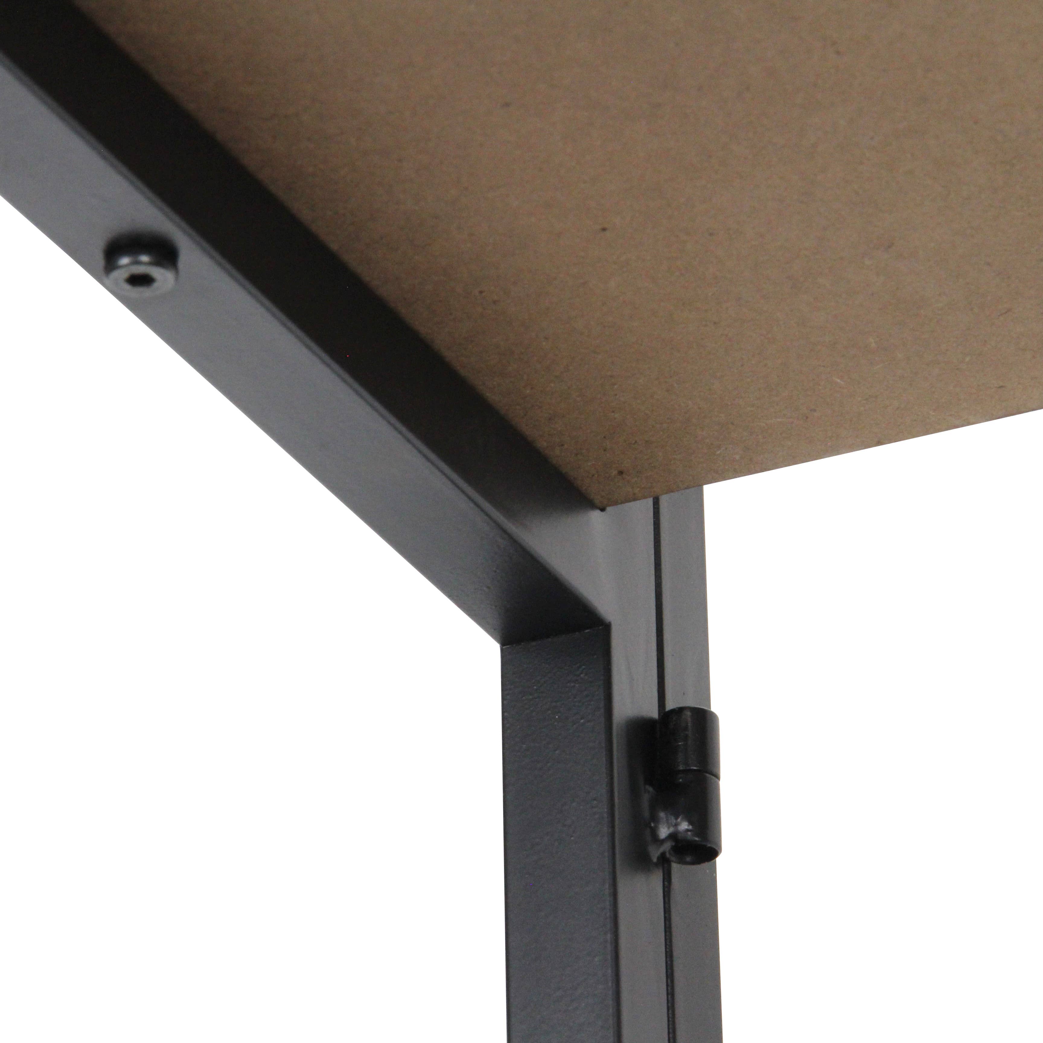 Cheungs Home Decor - Wholesale Free Standing Shelf - Lauxel Metal Framed Wood Shelf19