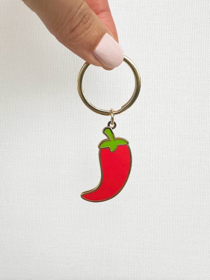 Porte-clés Red Chili pour la vente par Tickle Me Lavender