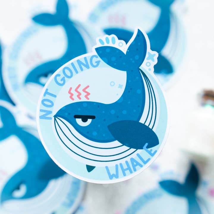 Sparkles in the Wild - Vendita all'ingrosso Adesivo - Adesivo «Not Going Whale»2