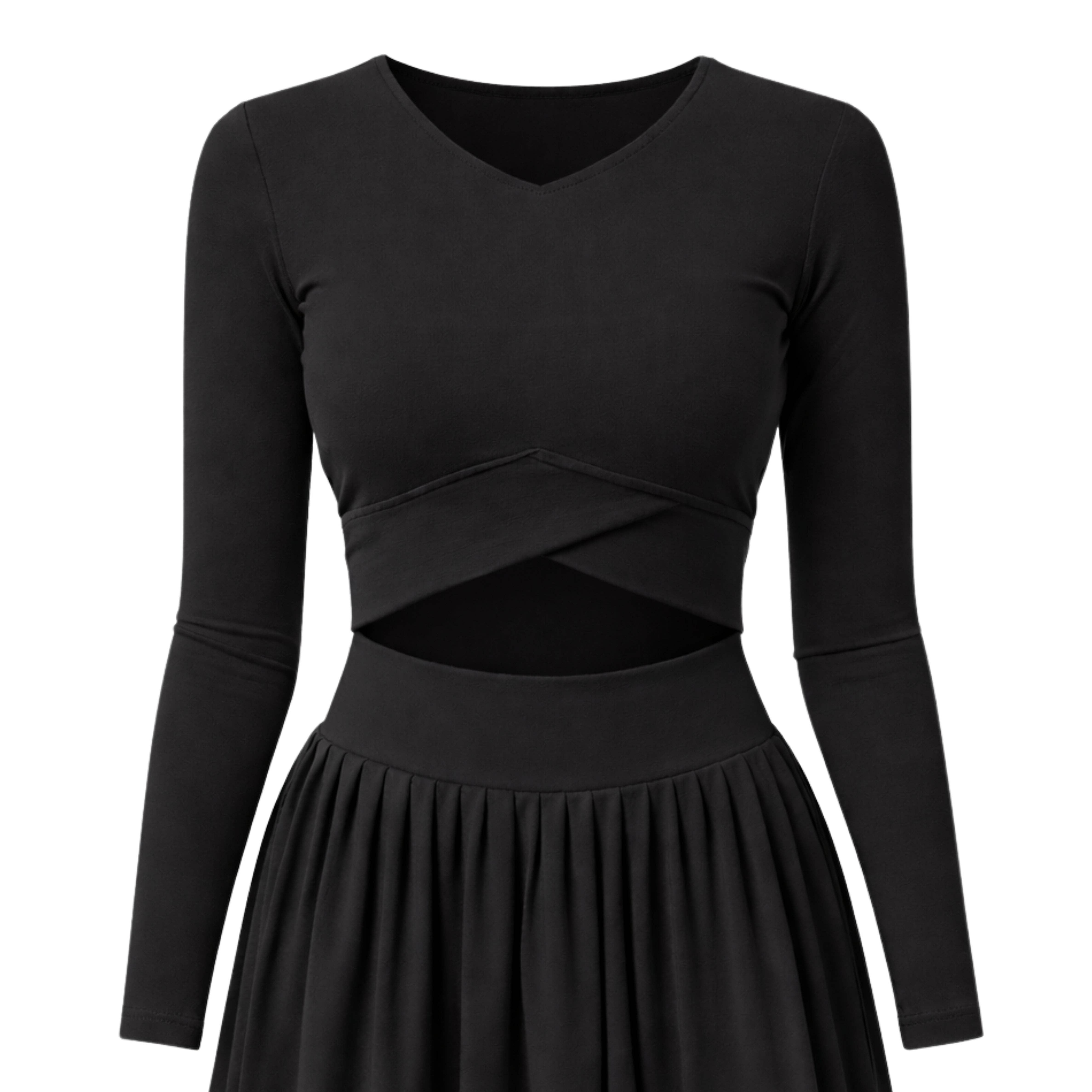 Dragonwing - Wholesale Athletic Top - Women's - Long Sleeve Wrap Top2