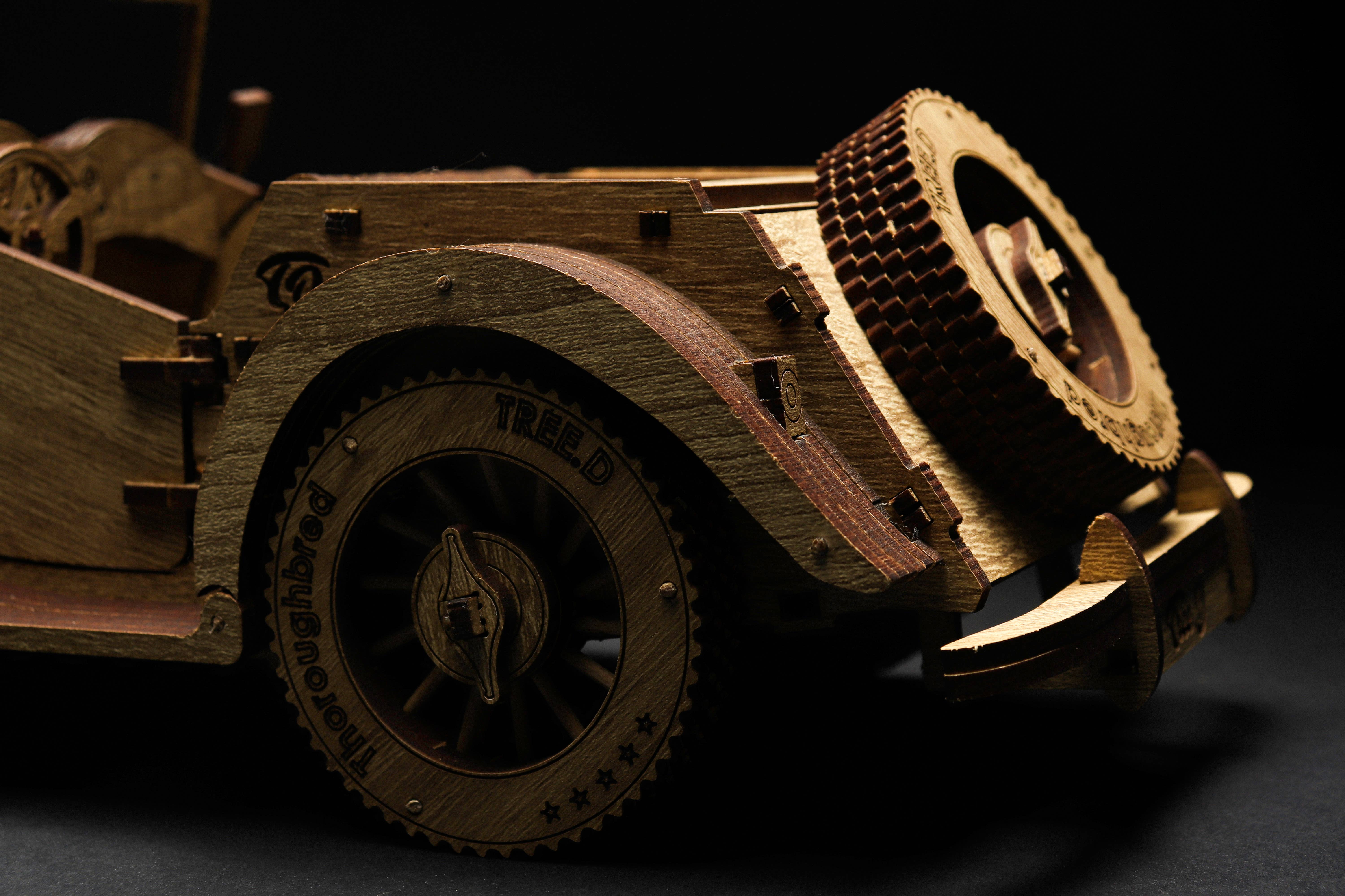 Next Day Shop - Wholesale Puzzle - Kids - Treed-Puzzle Car 3D Wooden Puzzle - Car Model Kit to Build6