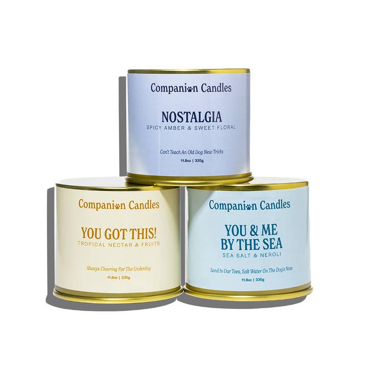 Companion Candles - Wholesale Travel Candles - The Best Seller Bundle