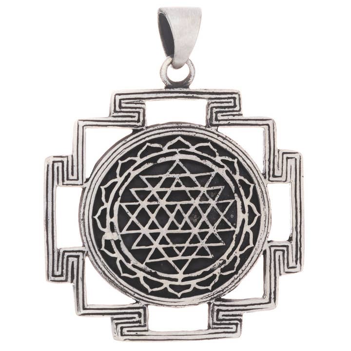 Sri Yantra Eastern Wisdom Pendant for wholesale by Kheops BLJ Jewelry