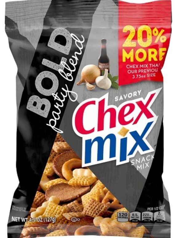 Chex Mix - Würzige Party-Mischung 4,5 oz X 8 Einheiten für den Großhandel von iSweet.ca