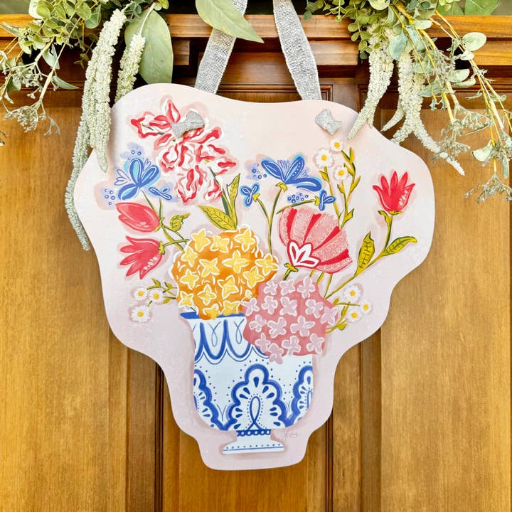 Dorothy's Bouquet Door Hanger for wholesale by Songbird Grove Collection