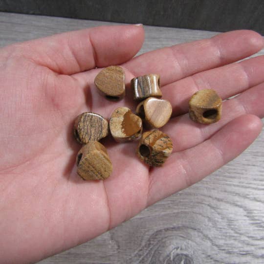 Keystone Crystals - Wholesale Beads - Gemstone Heart Bead 14mm with Large Hole – Jewelry Making 4