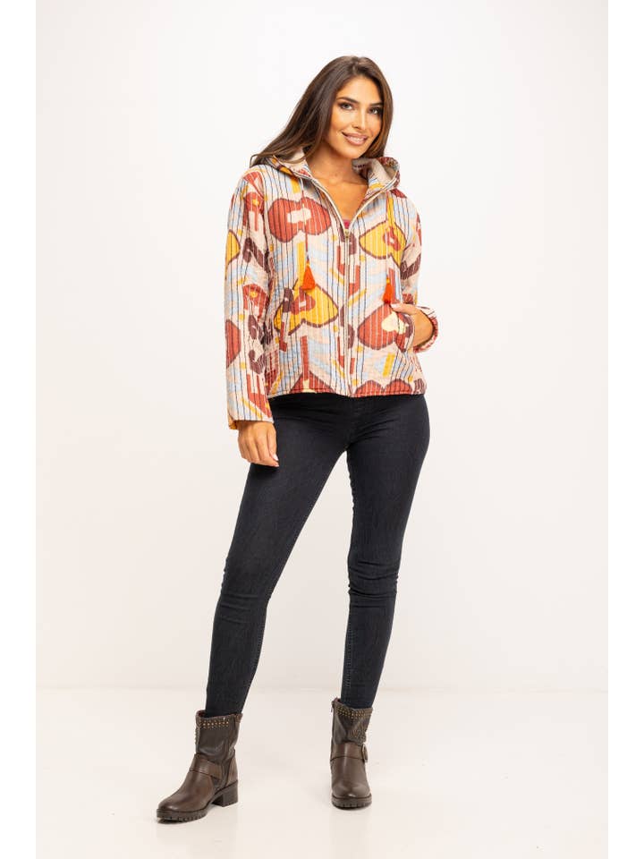 Peace & Love (CALAO IMPORT EXPORT S.L.) - Wholesale Jacket – Women's - IC1022CH Jacket4