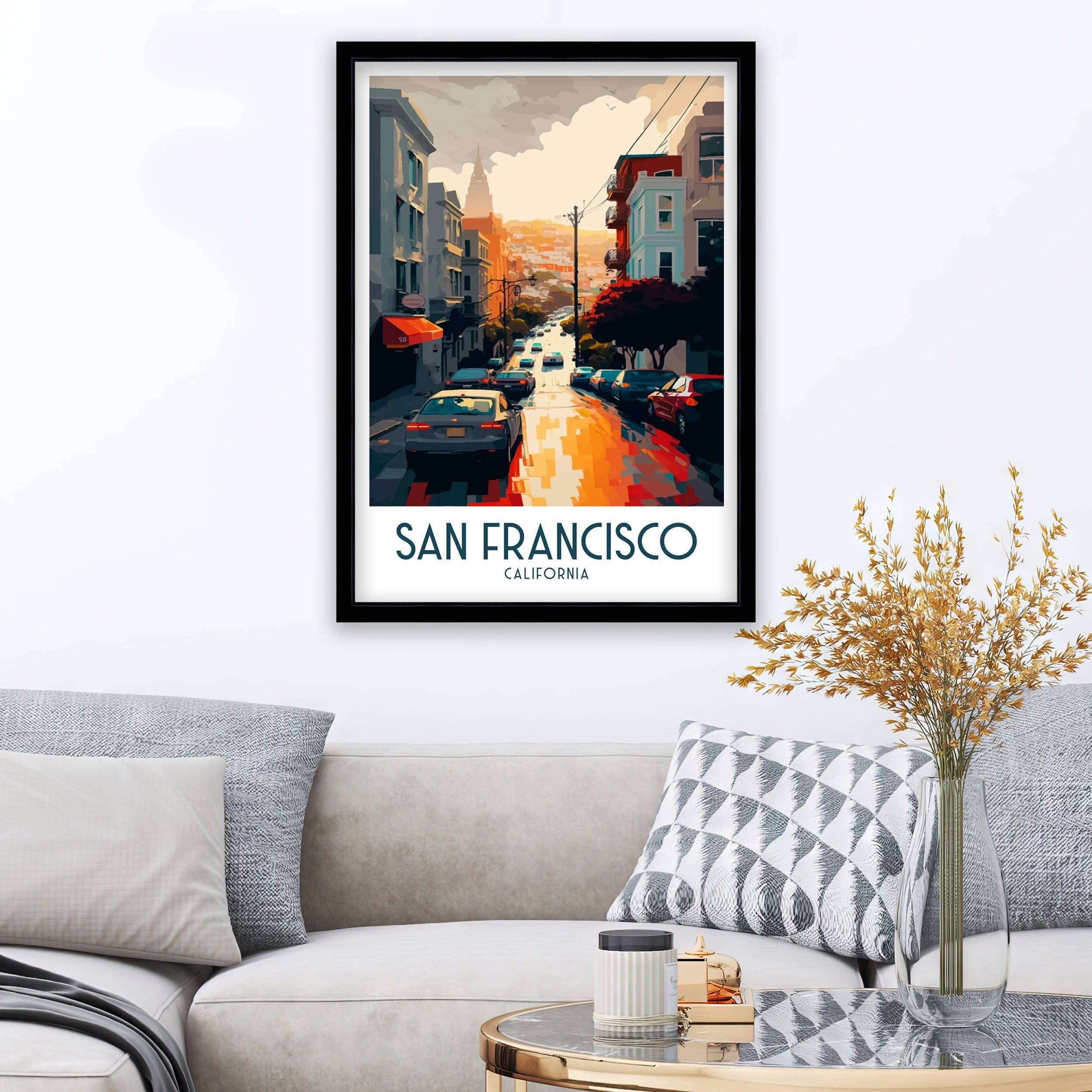 InkNPrintz – wholesale Art print – San Francisco Travel Poster4