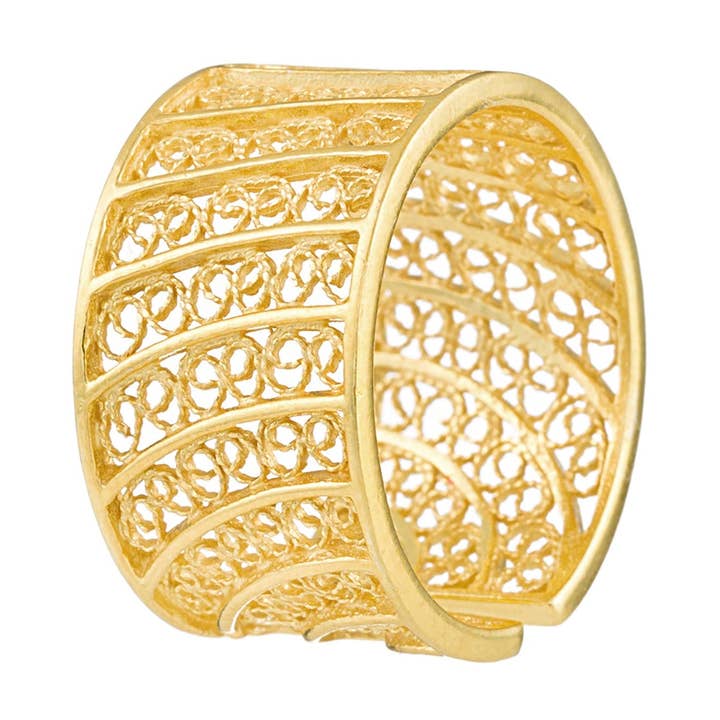 Ringcirkels in verguld zilver voor wholesale door PORTUGAL JEWELS