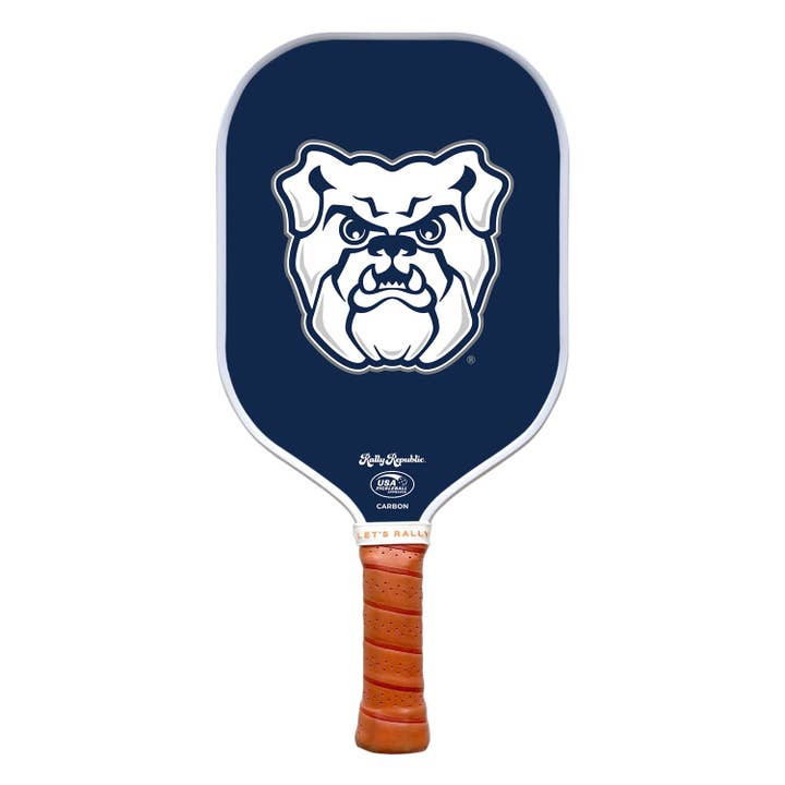 Paleta de pickleball Butler Bulldogs Midnight Bulldog Head (B2B) para venta al por mayor de Rally Republic