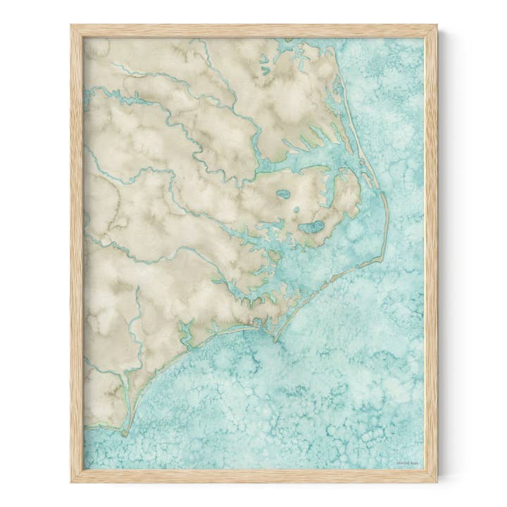 North Carolina Coast for wholesale by Printed Hues