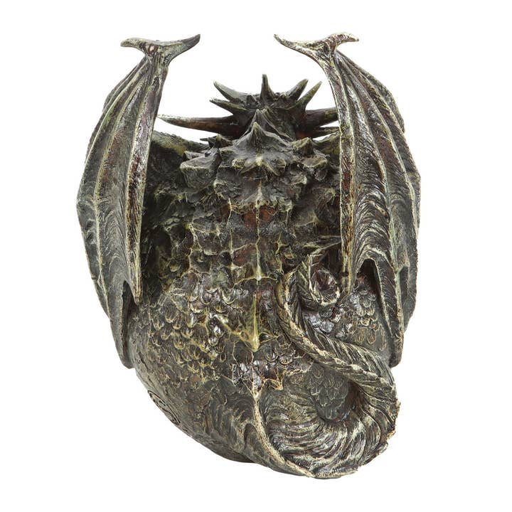Something Different Wholesale - Wholesale Decorative Figurine - Draco Dragon Skull Ornament by Spiral Direct