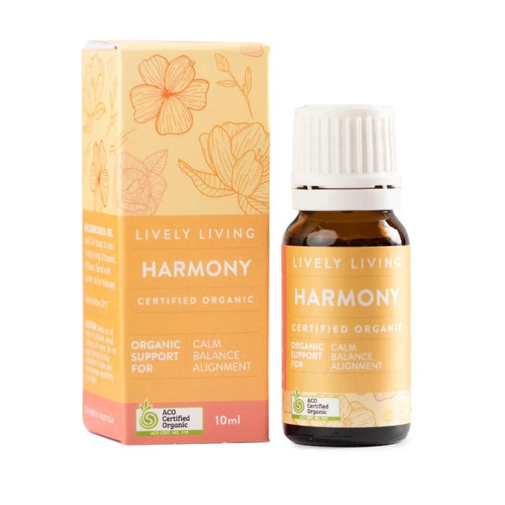 Lively Living - Wholesale Essential Oil - Harmony Certified Organic Essential Oil 10ml