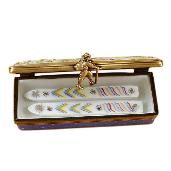 Rochard - Wholesale Decorative Box - Ski Box With Skis2